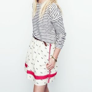 Madewell Embroidered Folk Skirt - SOLD